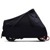 ANFTOP XXXXL Telo Coprimoto Impermeabile 190T Copri Scooter Moto Antipolveri Anti-UV per Esterni, con Sacca per il Trasporto, Misura 4XL(295 * 110 * 140cm), Colore: Nero