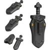 7JI Fidget Slider Toy,Push Card a Forma di Spada,Giocattoli Scorrevoli a Spinta,Giocattolo Antistress per Adulti, Giocattoli Magnetici in Metallo, Antiansia, per Ufficio,ADHD,Autism
