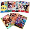 HeartGlobal 50 carte One Piece - Inglese | Plus 1 carta rara garantita | Set di carte da collezione con illustrazioni epiche | Ideale per i fan di One Piece TCG | Con protezione per la spedizione HeartGlobal