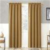 Sun Zero Easton - Tenda oscurante a risparmio energetico, con tasca per bastone, 101,6 x 213,4 cm, colore: Oro