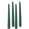 Cereria Di Giorgio 10 Candele coniche Cereria Di Giorgio Ø 2,2 cm altezza 25 cm - Candele decorative per la casa - Colore Verde scuro - Durata 7 ore - Inodore - Cera vegana naturale - Senza olio di palma - Made in Italy