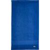 Lacoste Asciugamano viso Heritage in cotone Supima, 40,6 x 76,2 cm, blu elettrico (Surf Blue)
