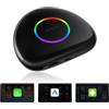 ATOTOOUT AI Box per Auto - CarPlay e Android Auto Wireless, Riproduci Netflix, YouTube, Prime Video, Spotify - Con 4G Integrato, Wi-Fi, Doppio Bluetooth, AI ChatGPT, GPS, microSD, OTA, 8GB/128GB