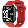 BDIG Silicone Cinturino Compatibile con Xiaomi Redmi Watch 6/5/4 & Mi Band 9 Pro/8 Pro,Sportivo Morbido e Traspirante Regolabile Per Redmi Watch 6/5/4 Uomo Donna