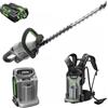 EGO HTX6500 - Tagliasiepi con zaino porta batterie BHX 1000 56V/5Ah