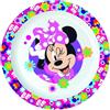 TATAWAY piatto fondo Microwave Minnie Bold Florals: design elegante Disney, adatto a microonde, resistente e ideale per un servizio di tavola funzionale e raffinato.