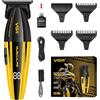 VGR 285T Macchina Da Taglio Capelli Uomo, Tagliacapelli Uomo Di Precisione Senza Fili Con Modalità Turbo Motore Potente, Macchina Taglio Capelli Uomo Con Lama A Forma Di T E Display LED