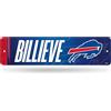 Rico Industries Cartello stradale in metallo NFL Football Buffalo Bills, 10,2 x 38,1 cm, decorazione per la casa, camera da letto, ufficio, Man Cave
