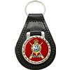 Family-crests Carabinieri 6° Reggimento Dragoni, Esercito Britannico Portachiavi In Pelle