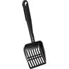 MiOYOOW Pala per Camino, Paletta per Caminetto in Ferro Cavo, Pale Attrezzi Piccola e Resistente per Cenere per Carbone per Bracieri, Barbecue, Stufe a Legna