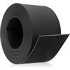 Lefunom Rotolo gomma antiscivolo foglio di gomma antivibrazione 6m×50mm×1,5mm rotolo neoprene tappeto in neoprene per guarnizione e protezione dagli urti (non adesivo)