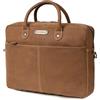 DRAKENSBERG Cartella portadocumenti in pelle 'Hugo' da uomo, realizzata a mano, elegante borsa per computer portatile per lavoro e viaggi, 11 l, marrone Havana DR00301, Marrone Avana, Einheitsgröße