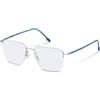Rodenstock METAL OPT FRAME Rodenstock - MAT: Titanium_C: silver, blue D: 140x17 / Male Cura della persona e salute