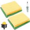ZAMDOE Kit lampadina pompa primer candela filtro aria per Fuxte FX-RM 5.5 5.0 FX-RM1855 FX-RM1860 FX-RM2055 FX-RM2060 FX-RM2060PRO FX-RM2060S FX-RM20SA60 Parti per tosaerba 4260249446175 / RM1850E1004