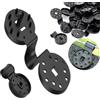 Jiahuade 100PCS Clip di Fissaggio per Rete Parasole, Shade Cloth Plastic Clips, in Plastica per Panno Protettivo, per Rete Ombreggiante, Speciale con Occhiello