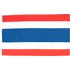 AZ FLAG Bandiera Thailandia 90x60 cm Poliestere Leggero 2 Occhielli | Uso interno bandiera decorativa thailandese ไทย doppie cuciture e bordi rinforzati con occhielli metallici