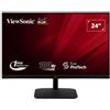 Viewsonic Monitor Led 24'' ViewSonic VA2432-MHD-3 Full HD 1920Ã?1080 1ms classe E Nero [VA2432-MHD-3]
