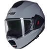NOLAN Casco Modulare Ribaltabile NOLAN N120-1 CLASSICO - (Grigio Lucido)