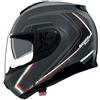 NOLAN Casco Modulare NOLAN N100-6 RADIANTE - (Grigio Lava/Italia)