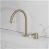 neoro FC miscelatore lavabo in acciaio inox, montaggio su mensola,, BN0769FCSBC, FC champagne spazzolato [Rubinetteria Bagno > Rubinetteria Lavabo]