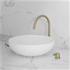 neoro FC miscelatore lavabo in acciaio inox, montaggio su mensola,, BN0769FCLBC, FC champagne spazzolato [Rubinetteria Bagno > Rubinetteria Lavabo]