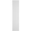 neoro n50 stripes frontale anta per colonna 40 cm, con specchio interno, BL001498BWM, n50 bianco opaco profilato [Mobili da Bagno > Ricambi per Mobili da Bagno]