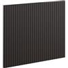 neoro n50 stripes frontale scomparto estraibile per mobile La: 60 cm, per sistema scomparti estraibili Blum LEGRABOX pure, con 1 scomparto estraibile, BL001500BBM, n50 nero opaco profilato [Mobili da Bagno > Ricambi per Mobili da Bagno]
