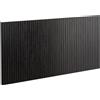 neoro n50 stripes frontale scomparto estraibile per mobile La: 100 cm, per sistema scomparti estraibili Blum LEGRABOX pure, con 1 scomparto estraibile, BL001505BBO, n50 rovere nero profilato [Mobili da Bagno > Ricambi per Mobili da Bagno]