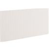 neoro n50 stripes frontale scomparto estraibile per mobile La: 100 cm, per sistema scomparti estraibili Blum LEGRABOX pure, con 1 scomparto estraibile, BL001504BWM, n50 bianco opaco profilato [Mobili da Bagno > Ricambi per Mobili da Bagno]