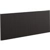 neoro n50 stripes frontale scomparto estraibile per mobile La: 120 cm, per sistema scomparti estraibili Blum LEGRABOX pure, con 1 scomparto estraibile, BL001506BBM, n50 nero opaco profilato [Mobili da Bagno > Ricambi per Mobili da Bagno]