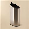 Cosmic Flat cestino portarifiuti, WJC512A0002002, Flat acciaio inox levigato [Accessori Bagno > Cestini Portarifiuti]