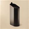 Cosmic Flat cestino portarifiuti, WJC512A0002036, Flat nero opaco [Accessori Bagno > Cestini Portarifiuti]