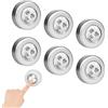 KARELLS Luce LED Touch Adesiva a Batteria, 6 Pezzi - Luci Notturne Wireless per Armadi, Cucina, Vetrina, Toletta, Corridoio