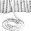 Mujiluxe Catena di piombo per carichi pesanti Nastro di piombo Nastro di piombo per tende Peso della tenda per tende in tessuto Zanzariere Catena di piombo per carichi pesanti da 10 m (50 g-10 m)