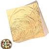 Litoott 50 fogli d'oro per progetti artistici e fai da te, fogli d'oro, oro per doratura, fai da te, per cornici, resina, bronzatura, mobili, chiodi, candele, quadri, Buddha, 5,5 x 5,5 Zo