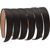 LONEEDY 6 PCS Hard Headbands, 1 Inch Wide Non-slip Ribbon Hairband for Women