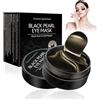 HOUSN 60 Cerotti Collagene Anti Occhiaie, Eye Gel Patches Black PearlGonfiore, Rughe e Cernes sotto gli Occhi, Con Acido Ialuronico, Trattamento Idratante e Lenitivo