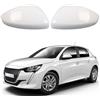 Gemsaya Coperture per specchietti esterni auto compatibili con Peugeot 208 2012-2019, Opel Corsa F/Mokka B 2019-2025, ABS coperture per specchietti retrovisori, specchietti retrovisori sinistro e