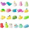 JUAUO 21 Pezzi Giocattoli Sensoriali Antistress Squishy Fidget Toys - Kawaii Animali Squishys Morbidi da Spremere - Gadget per Compleanni dei Bambini - Regalini per la Fine Della Festa