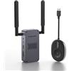 Lemorele Trasmettitore wireless USB C per trasmettitore e ricevitore P200 P300 wireless HDMI/USB C, supporta 8 TXS a 1 RX