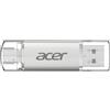 Acer UT300 Chiavetta USB 3.0 da 128GB, Penna di Memoria con Velocità di Trasferimento Fino a 150 MB/s, Chiavetta USB Type-C Type-A per Telefoni, Laptop, TV e Apparecchiature Audio