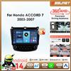 OSSURET 6115 Carplay Android 14 Autoradio Per Honda ACCORD 7 2003-2007 Autoradio Lettore Multimediale GPS 360 Schermo Della Fotocamera di Snapdragon