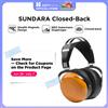 HIFIMAN SUNDARA Cuffie Hi-Fi cablate over-ear a guscio chiuso con design a magnete nascosto e cuscinetti auricolari in legno