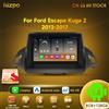 Hizpo Autoradio 2 Din Lettore Multimediale Per Ford Kuga 2 Escape 2013-2017 9 ''Android Auto Stereo Navigazione GPS DSP RDS AI Voce