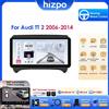 HIZPO Android 14 Autoradio Lettore Multimediale per AUDI TT MK2 8J 2006 2007 - 2014 Carplay Schermo Stereo GPS Navi Bluetooth RDS 4G