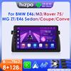 Hizpo CarPlay Android Auto Radio Per BMW E46 M3 318/320/325/330/335 Auto Multimedia GPS 2din Autoradio Unità Principale Octa Core 7862