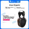HIFIMAN Arya Organic Cuffie Over-Ear Full-Size Open-Back Planar Magnetiche con Magneti Nascosti per Audiofili, Casa e Studio
