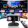 HORLAT Proiettore HORLAT 45000 Lumen Android 14 con Correzione Trapezoidale Automatica, Decodifica 4K 8K, Video Full HD 1080P, Home Theater 3D, WiFi 5G, Proiettore Portatile