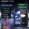 Hotwav [Mondo Premeire] Telefono robusto HOTWAV W11 20800mAh 280LM Torcia 6.6 ''FHD + Smartphone 33W 24MP Visione notturna Telefono cellulare