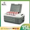 Alpicool NL15 15L Frigorifero portatile per auto 12 Volt Mini frigorifero congelatore 12/24V DC 100-240V AC Contenitore di ghiaccio per camion da campeggio